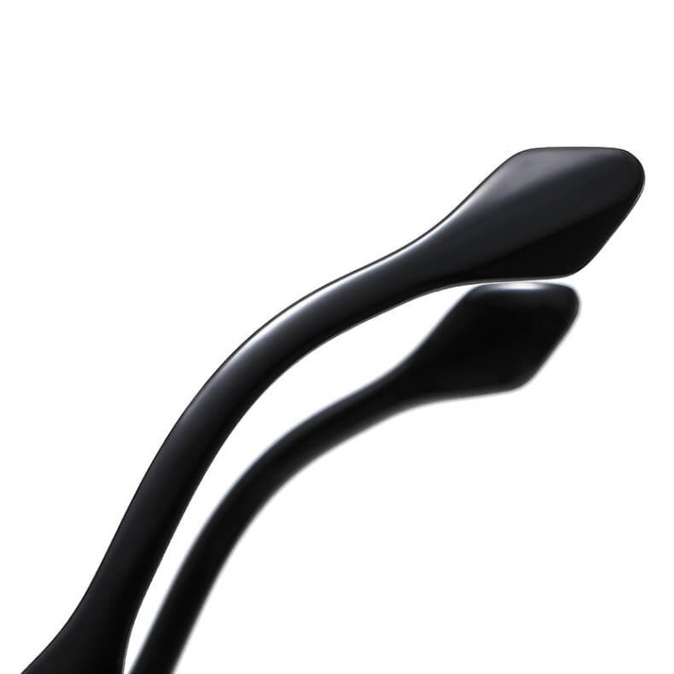 Okulary zerówki do komputera z filtrem BLUE LIGHT STL29E czarne + akcesoria 