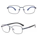 okulary stalowe zerówki do komputera oprawki korekcyjne z filtrem Blue Light 25154E.jpg