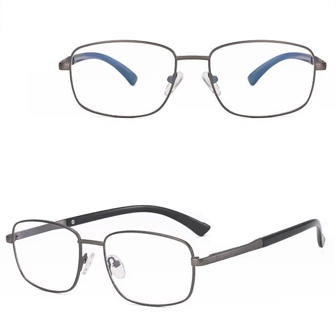 okulary stalowe zerówki do komputera oprawki korekcyjne z filtrem Blue Light 25154D.jpg