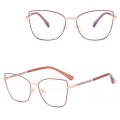 Damskie okulary zerówki do komputera oprawki korekcyjne kocie z filtrem Blue Light 25156D.jpg