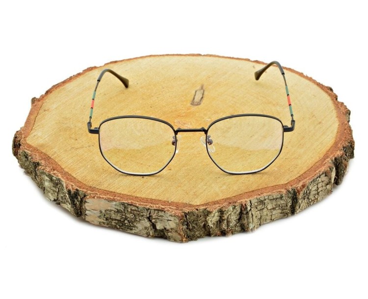 Okulary zerówki z antyrefleksem ST316 moc: 0.00 czarne