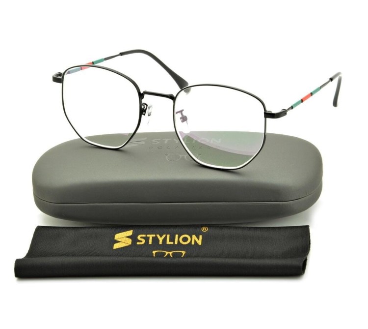 Okulary zerówki z antyrefleksem ST316 moc: 0.00 czarne