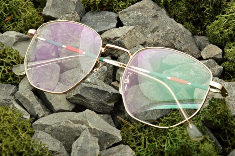 Okulary zerówki z antyrefleksem ST316B moc: 0.00 złote