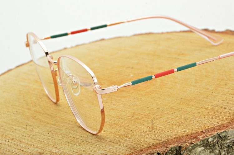 Okulary zerówki z antyrefleksem ST316C moc: 0.00 różowe złoto