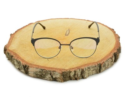 Damskie kocie okulary zerówki z antyrefleksem ST318A moc: 0.00 czarne