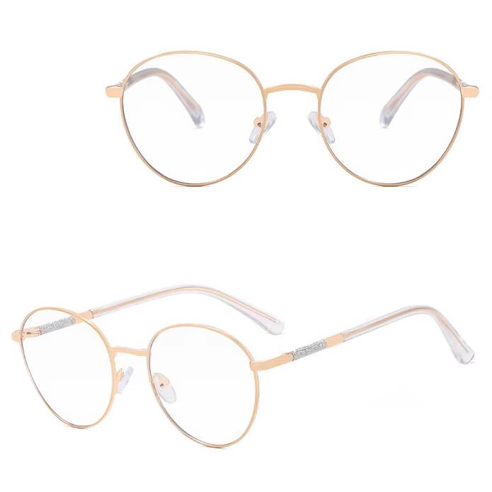 Damskie okulary lenonki zerówki do komputera oprawki korekcyjne z filtrem Blue Light 25148A.jpg