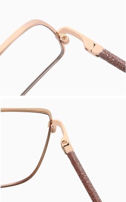 Damskie okulary Kocie  Oczy zerówki do komputera BLUE LIGHT na teleskopach 25156F Beż/Brąz/Złoty