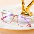 Damskie okulary zerówki do komputera oprawki korekcyjne kocie z filtrem Blue Light 25156G-.jpg
