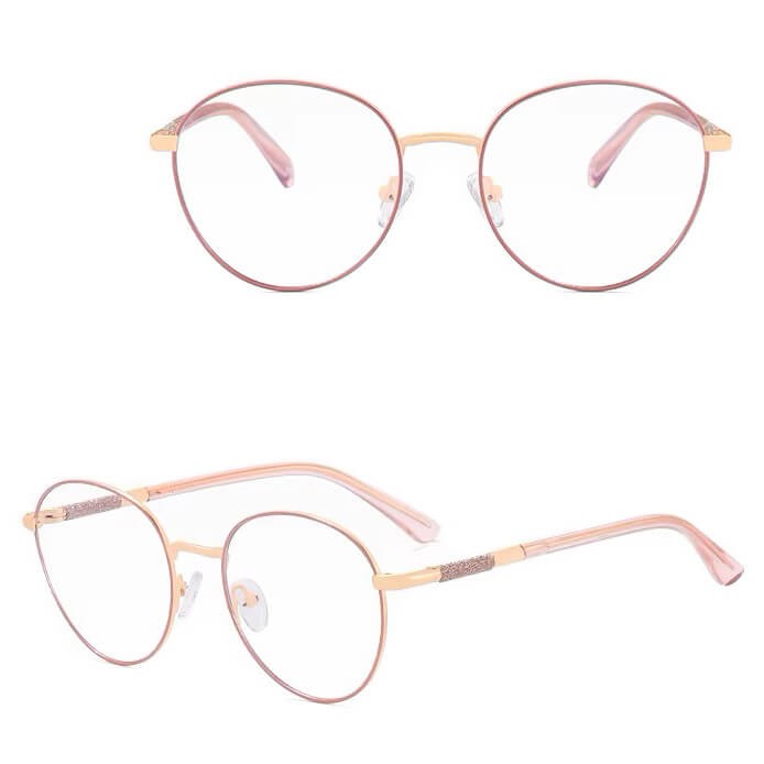Damskie okulary lenonki zerówki do komputera oprawki korekcyjne z filtrem Blue Light 25148E.jpg