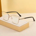 Stalowe Damskie okulary zerówki do komputera oprawki korekcyjne kocie z filtrem Blue Light na teleskopach 25145-.jpg
