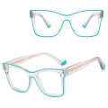 Damskie transparentne okulary zerówki do komputera oprawki korekcyjne kwadratowe z filtrem Blue Light 25157F.jpg
