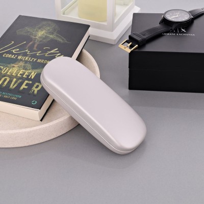 Etui na okulary Futerał STHC-13D srebrne