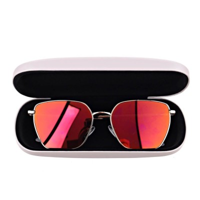 Etui na okulary Futerał STHC-13D srebrne