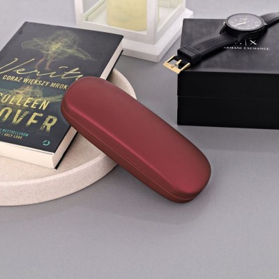 Etui na okulary Futerał STHC-13E bordowe