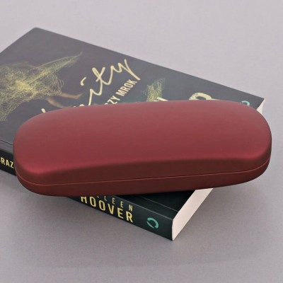 Etui na okulary Futerał STHC-13E bordowe