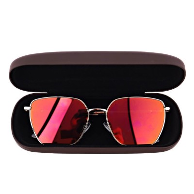 Etui na okulary Futerał STHC-13B brązowe