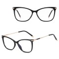 Damskie okulary slim zerówki do komputera oprawki korekcyjne kocie z filtrem Blue Light 25151.jpg