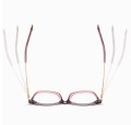 Damskie okulary slim zerówki do komputera oprawki korekcyjne kocie z filtrem Blue Light 25151 teleskopy (flexy).jpg