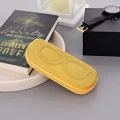 Żółte etui na okulary korekcyjne przeciwsłoneczne - zamykane na zamek ET-120-.JPG