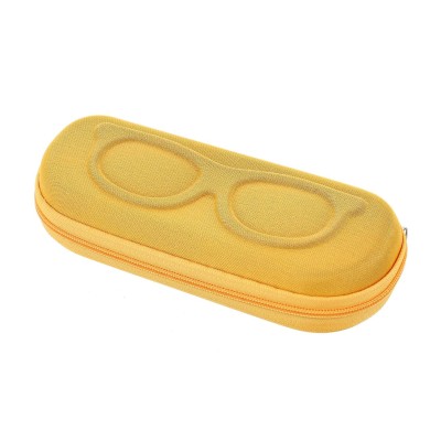 Etui na okulary na zamek ET-120 żółte