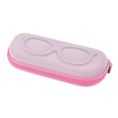 Etui na okulary na zamek ET-120A różowe