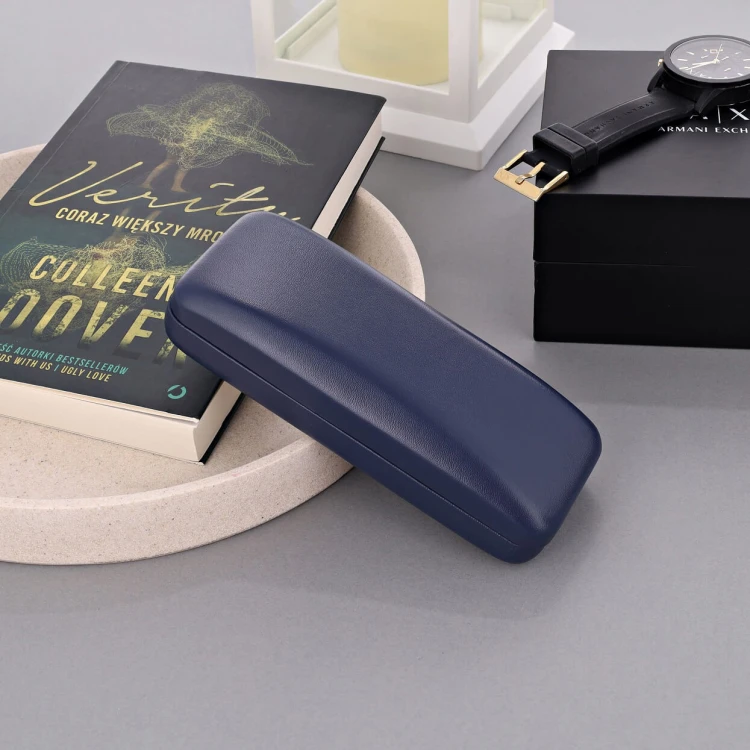Etui na okulary ET-118A granatowe