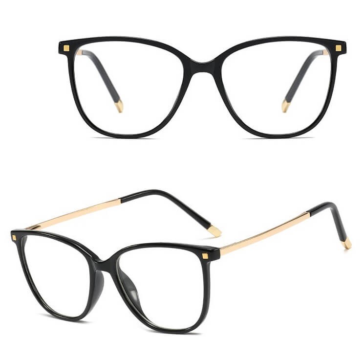 Damskie okulary zerówki do komputera oprawki korekcyjne z filtrem Blue Light 25149.jpg