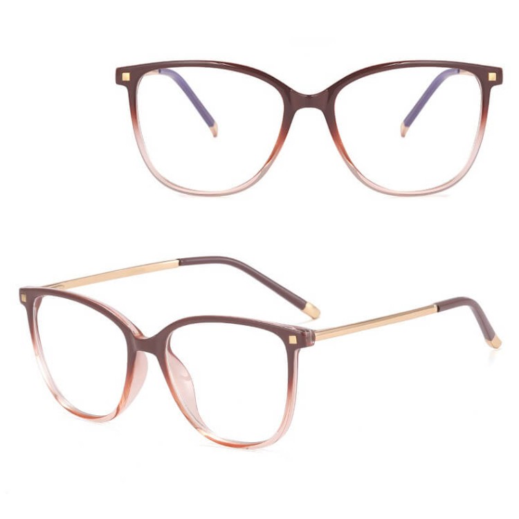 Damskie okulary zerówki do komputera oprawki korekcyjne z filtrem Blue Light 25149B.jpg