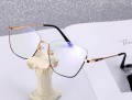 Półramkowe Damskie okulary zerówki do komputera oprawki korekcyjne kocie z filtrem Blue Light na teleskopach 25142-.jpg