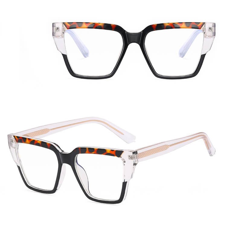 Damskie okulary zerówki do komputera oprawki korekcyjne kocie z filtrem Blue Light 25143.jpg