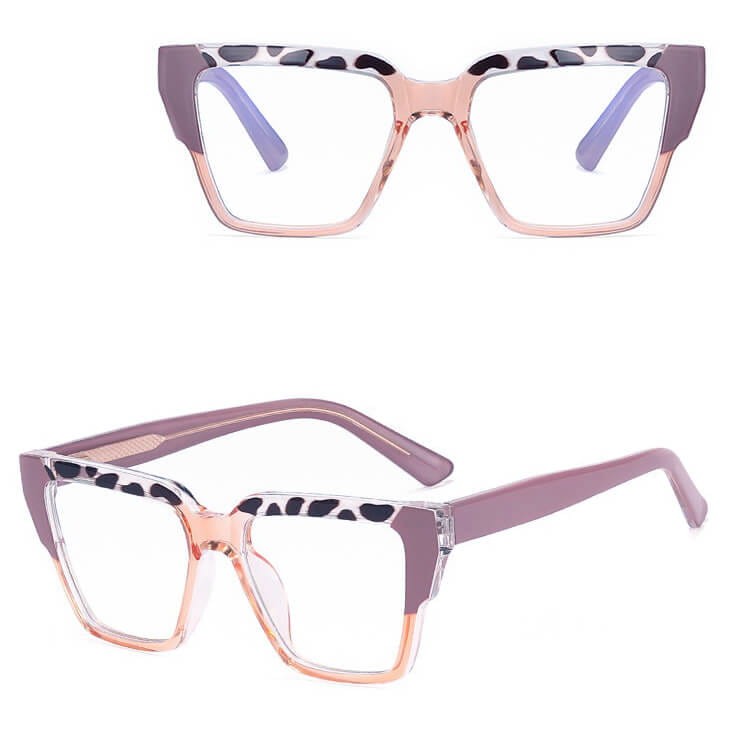 Damskie okulary zerówki do komputera oprawki korekcyjne kocie z filtrem Blue Light 25143Bb..jpg