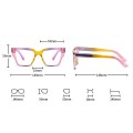 Damskie okulary zerówki do komputera oprawki korekcyjne kocie z filtrem Blue Light 25143 wymiary.jpg