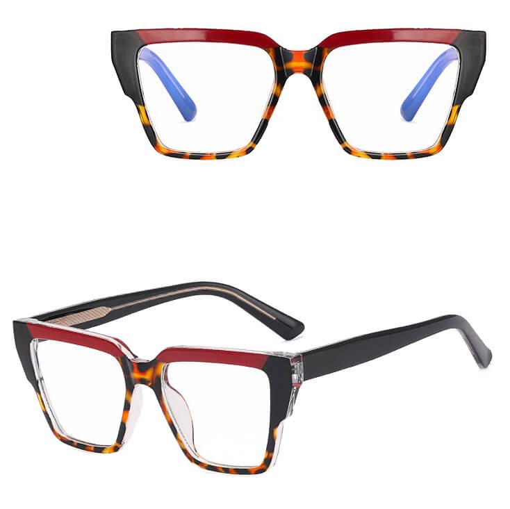 Damskie okulary zerówki do komputera oprawki korekcyjne kocie z filtrem Blue Light 25143E.jpg