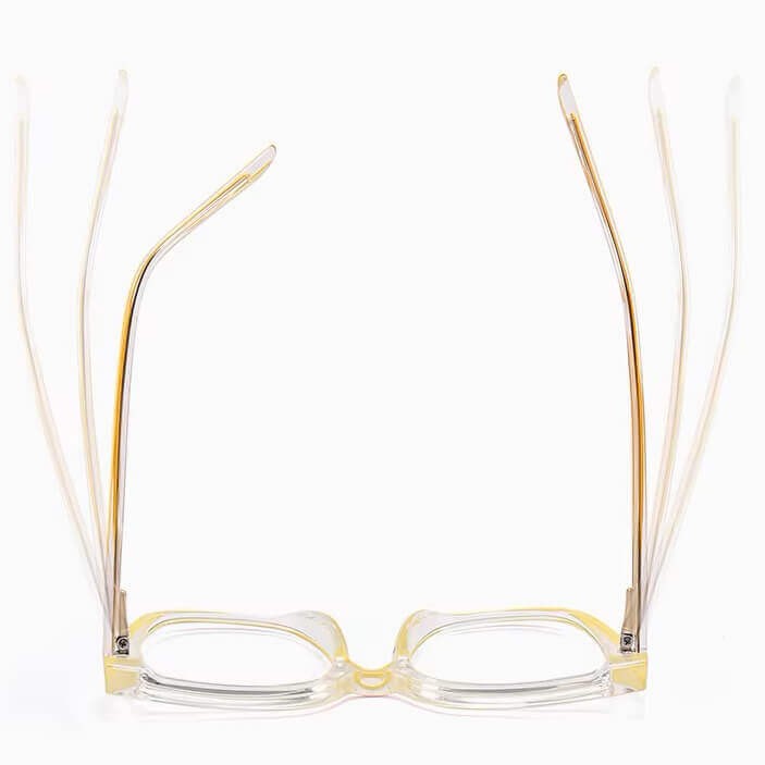 Damskie okulary kocie oczy zerówki do komputera BLUE LIGHT 25150 Czarne