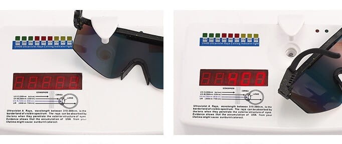 Sportowe okulary przeciwsłoneczne ST-MAX8H zielony/czarny