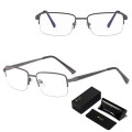 Męskie oprawki okularowe korekcyjne z filtrem Blue Light do komputera metalowe 25147B.jpg
