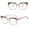 Damskie okulary zerówki do komputera oprawki korekcyjne kocie z filtrem Blue Light 25146B.jpg