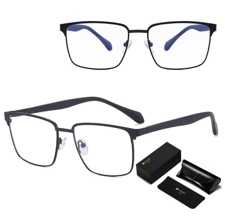 Męskie metalowe okulary do komputera Blue Light oprawki korekcyjne z flexami 25141.jpg