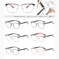 Męskie metalowe okulary do komputera Blue Light oprawki korekcyjne z flexami 25141 kolory.jpg
