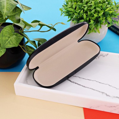 Etui na okulary kolor czarny w twardej obudowie SQ71