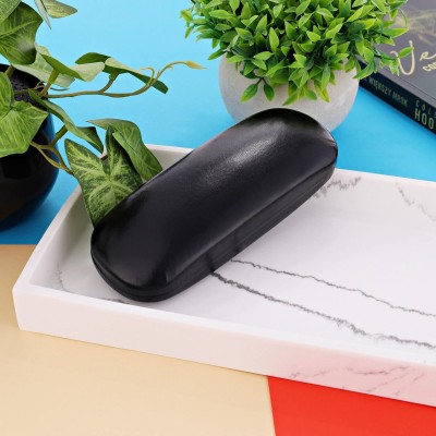 Etui na okulary kolor czarny w twardej obudowie SQ71