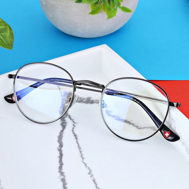 Okulary do czytania Plusy moc: +2,50 z Filtrem Niebieskim do komputera HBLF54