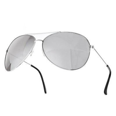 Duże Okulary przeciwsłoneczne Lustrzanki AVIATOR Pilotki 2339