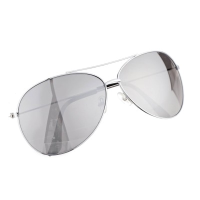 Duże Okulary przeciwsłoneczne Lustrzanki AVIATOR Pilotki 2339