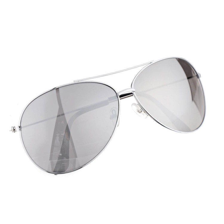 Duże Okulary przeciwsłoneczne Lustrzanki AVIATOR Pilotki 2339