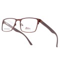 Męskie okulary oprawki korekcyjne prostokątne stalowe Nikitana STNK6.JPG