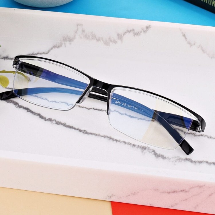 Korekcyjne okulary moc: +1,00 PLUSY z filtrem BLUE LIGHT do komputera i czytania ST313