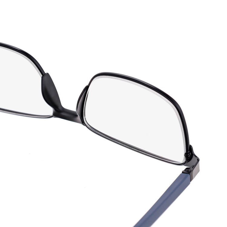 Plusy +1.50 Męskie okulary do czytania korekcyjne ST336 czarny/granat