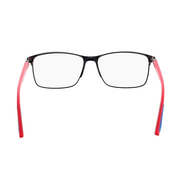 Plusy +2.00 Męskie okulary do czytania korekcyjne ST337 grafit/czerwony