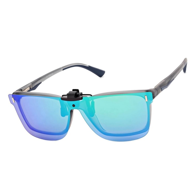 Nakładki przeciwsłoneczne polaryzacyjne na okulary korekcyjne NA-181B zielone